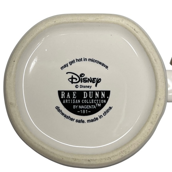 ❌SOLD❌ Rae Dunn x Disney NWT ALICE IN WONDERLAND Coffee Tea Mug Ivory Blue NEW - Picture 5 of 17